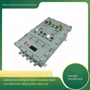 Meirun Waterproof, Dustproof and Explosion-proof Control Box, Suitable for Vertical, Wall-mounted, Floor-standing Installation, Special for Chemical and Other Flammable and Explosive Environments thumbnail-3