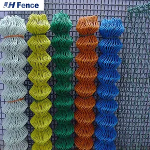 Chain Link Fence With Post High Quality 6ft 12 Gauge Chain Link Fence Galvanized Price for 100 Foot Roll Chain Link Fence thumbnail-5
