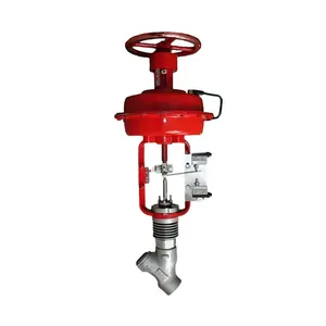 High Quality Pneumatic Drain Valve Film Y-shaped Steam Valve thumbnail-4