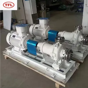 PTFE, F46, PFA, PP, Fluorine Plastic Lined/Lining Anti-Acid Chemical Centrifugal Pump thumbnail-5