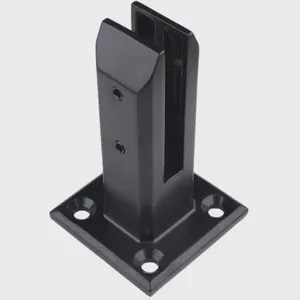 SS316 Balustrade Glass Clamp for Swimming Pool Fencing Square Shape Friction Fit No Hole Required Saltwater Resistant thumbnail-4