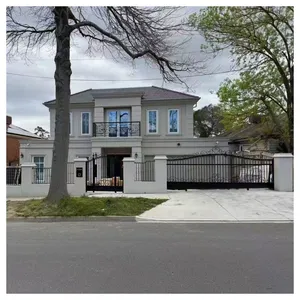 Australia Driveway Gates Wrought Iron Gate Aluminum Gate Design China thumbnail-1