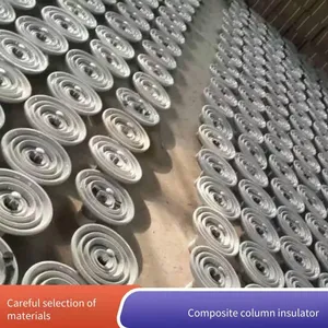 Outdoor Porcelain Post Insulator, 110kv, Anti-pollution, for Power Station, High Mechanical Strength, Customizable Flange. thumbnail-2