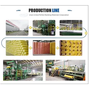 ISOKING ISO-Certified Glass Wool Pipe Insulation for HVAC Projects 25mm 50mm 100mm Construction Application thumbnail-5