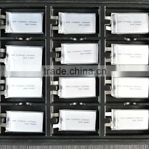 HRB Approved Rechargeable Li-po Battery 3.7v 1300mah Quality Choice thumbnail-2