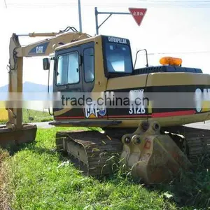 New Arrival Used Excavator 312B Oringinal Japan for Cheap Sale in Shanghai thumbnail-2
