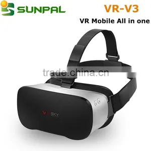 2016 Latest Virtual Reality Headset 3D VR Box/ 3D Glasses Google Player CX-V3 thumbnail-2