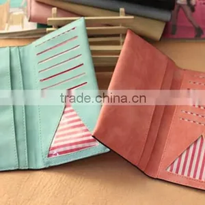 Beautiful Soft Nubuck Leather Women Wallet thumbnail-4