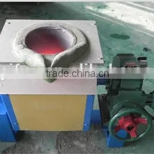 Factory Price Iron, Steel ,copper, Aluminum Metal Scrap Melting Induction Furnace YIFAN Furnace thumbnail-1