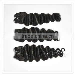 2015 Deep Wave Weave Hairstyles Deep Wave Xsion for Black Women Human Hair thumbnail-2
