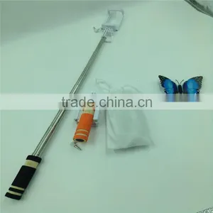 Hot Sale Cable Selfie Stick China Supplier Hot Selling Wholesale Price Mini Monopod Selfie Stick thumbnail-5