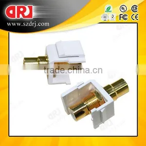 China Audio Jack to 3.5mm RCA to F Keystone Jack thumbnail-1