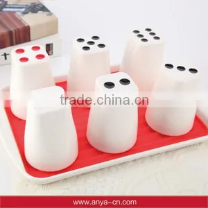 D593 Party Products Cup Set Coffee Cup Set Creative Stationery of 6 Cups Quality Choice thumbnail-1
