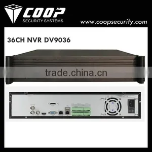 NVR 36CH 2U Support 9HDD ONVIF Protocal and Third Party IP Cameras Hikvision Dahua thumbnail-1