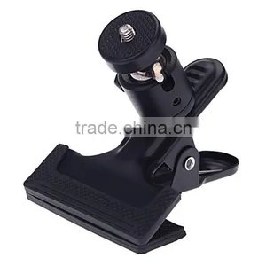Metal Clip Clamp Holder Mount With Standard Ball Head 1/4 Screw for Photography thumbnail-4