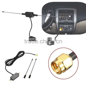Car Digital TV Active Antenna Mobile Car Digital DVB-T-ISDB-T Antenna Amplifier Power Antenna thumbnail-4