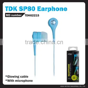 TDK SP80 Headphone, El Wire Earphone, Headphone Wholesale Cheap Earphone thumbnail-1