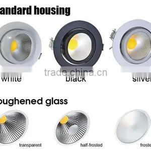 Ajustable Led Downlight 15w Dimmable Cob Led Gimbal Downlight thumbnail-5