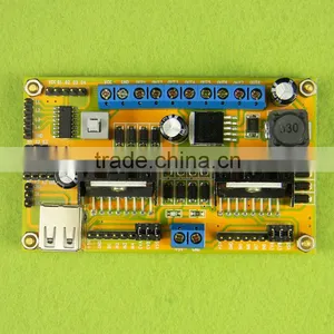 L298N/ Four DC Three Stepper Motor Drive / Drive Power Supply Integrated /WIFI Car Driver Board thumbnail-3