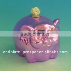 Plated Pig Oil Burners Wholesale thumbnail-1