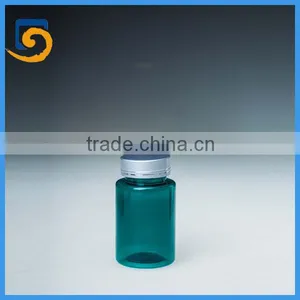 150cc PET Pill Bottles, Green Plastic Bottles for Tablets thumbnail-4
