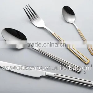 2014 New Products Guangdong Quality 18/8 Stainless Steel Flatware 24pcs Set Available For Wholesale thumbnail-1