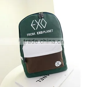 2015 New Design Ladies Colors Canvas Backpack for Stock thumbnail-2