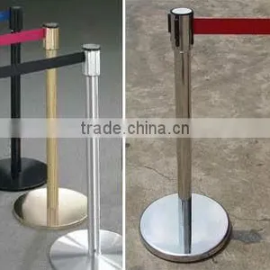 Queue Barrier/crowd Controls Stanchion/retractable Belt Post thumbnail-1