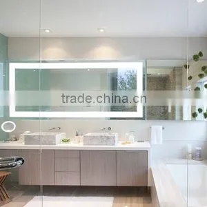Bathroom Design CE LED Fog-free Backlit Bath Mirror Quality Choice thumbnail-5
