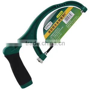 LAOA Hacksaw Mini Aluminum Alloy Steel Frame Double Metal Saw Hand Saw thumbnail-1