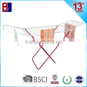 Portable 18M Metal Folding Clothes Rack thumbnail-1