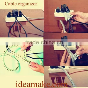 Cable Organizer Kit,Organize Your Cable With Ease thumbnail-1