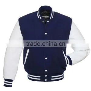 Wool Varsity Jacket,custom Wool Varsity Jacket,customized Wool Body Varsity Jacket thumbnail-4
