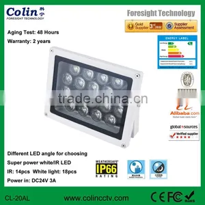 Super Power IP67 Waterproof Power Input White Light or IR Security Cctv Led Lamp 12v 10w thumbnail-1
