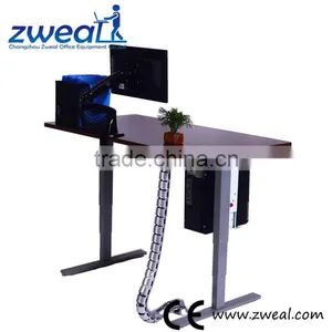 Two Legs Sit Stand Electric Height Adjustable Desk&table Factory Wholesale thumbnail-1
