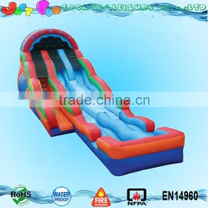 17ft Double Lane Wet n Dry Inflatable Slide for Sale Supplier's Choice thumbnail-1
