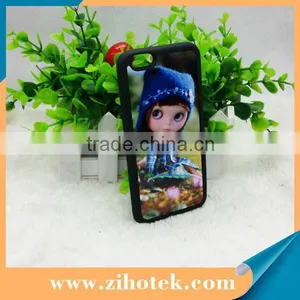 Soft Rubber Cases Sublimation for IPhone 6 DIY Heat Transfer Cover Cases thumbnail-1