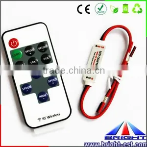 Colorful and Dimmer DC 5v~24v RF Mini Led Controller,RFf Mni LED Dimmer thumbnail-2