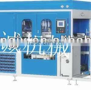Newest Fully Automatic Take Away Lunch Box Vacuum Forming Machine thumbnail-1