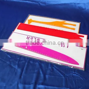 Custom Shaped Acrylic Ruler, Colored Ruler for Children/kids Gift thumbnail-1