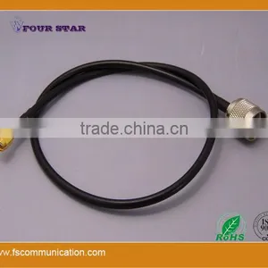 RG58 Cable Assembly SMA RP-male Crimp to N Male Crimp Connetcors thumbnail-1