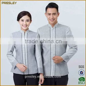 Presley Oem Hotel Restaurant Workwear Cateteria Reception Guest Room Uniform thumbnail-1