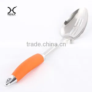 Slotted Spoon With 0range Handle thumbnail-1