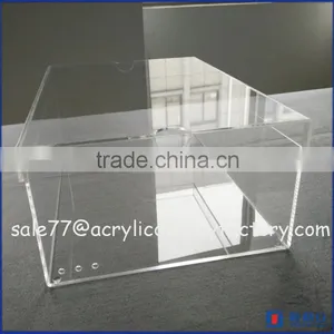 Factory Directly Clear Acrylic Shoe Box Wholesale / Acrylic Shoe Display Box With Logo thumbnail-1