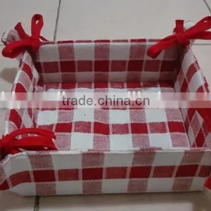 Customized Logo Cotton Bread Basket for Promotion and Gift Basket for Storage thumbnail-5