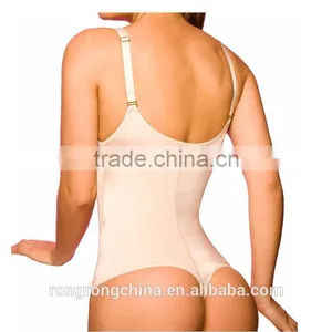 Seamless Firm Control Shapewear Open Bust Bodysuit Body Shaper Black Quality Choice thumbnail-4