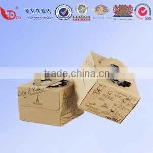 Paper Food Grade Cake Box Takeaway Food Packaging Box Cup Cake Box Making thumbnail-1