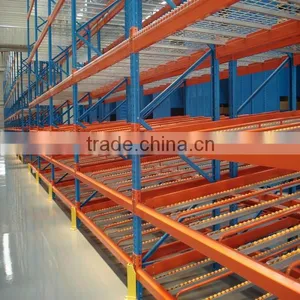 High Quality Corrosion Protection Carton Flow Pallet Racking thumbnail-1