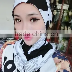 C069 New Style Print Ninja Inner Underscarf,full Underscarf to Cover Neck thumbnail-3