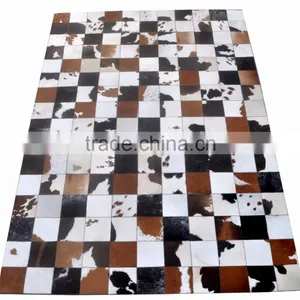 Hair-On Cowhide Leather Carpet M-76 thumbnail-1